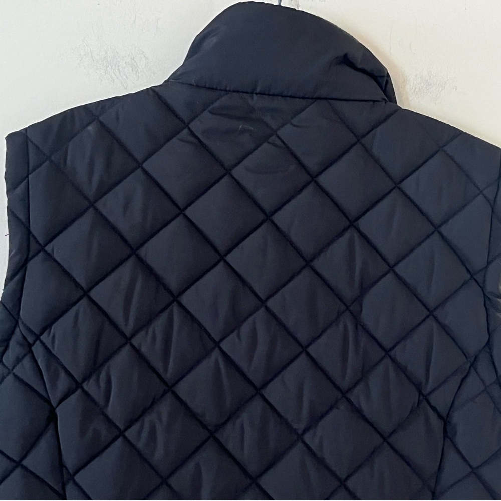 Andrew Marc Black Quilted Vest Zipper Closure Women’s Size XL - Picture 16 of 16